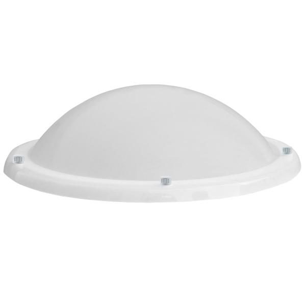 Cúpula Circular Acrílico Dupla Luz Natural Cobertura Garantia 5 Anos Protecção UV - Ø 51 cm