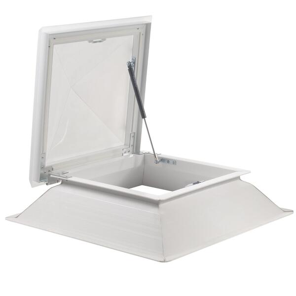 Claraboia Piramidal Abertura Telescópica Acesso Exterior Cúpula Acrílico Dupla Cobertura Garantia 5A - Maydisa - 9902000104416