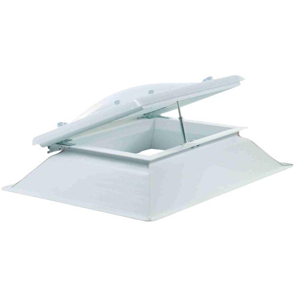 Claraboia Rectangular Abertura Parafuso Ventilação Cúpula Acrílico Dupla Cobertura Garantia 5 Anos - 80 cm x 120 cm