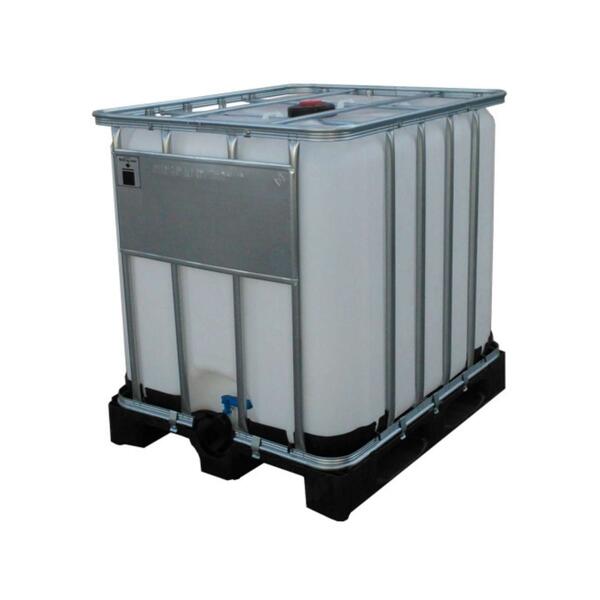 Depósito IBC 1.000L Homologado Produtos Alimentares Palete Plástico