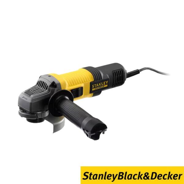 Rebarbadora 850W 115MM FATMAX Stanley FMEG210-QS Motor de Alta Potência - 850 W / 12000 rpm - Diâmetro do disco: Ø115 mm - Limitado ao stock