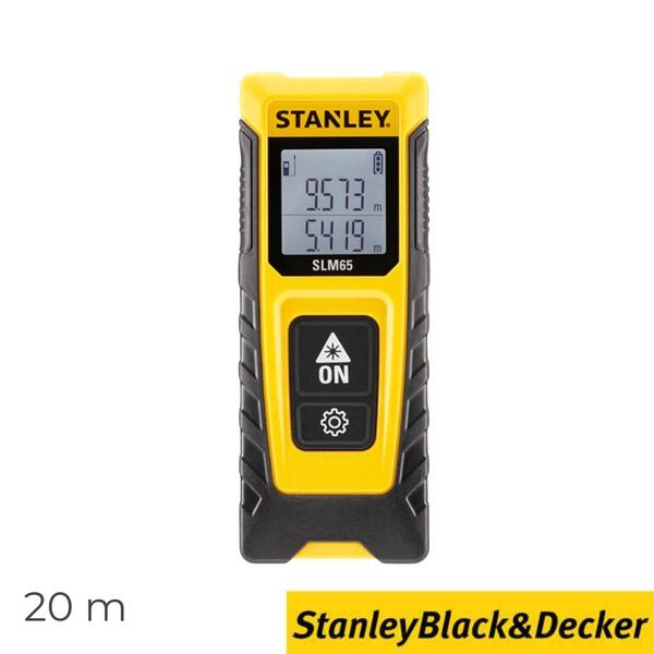 Medidor Laser 20M Stanley SLM65 STHT77065-0 - Alcance 20 m - Limitado ao stock existente