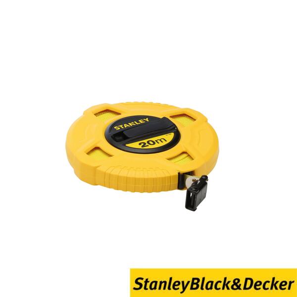 Fita Métrica Longa Fibra de Vidro 20M 12,5MM Stanley 0-34-296 Caixa Fechada - Stanley Black & Decker - 9902401300141