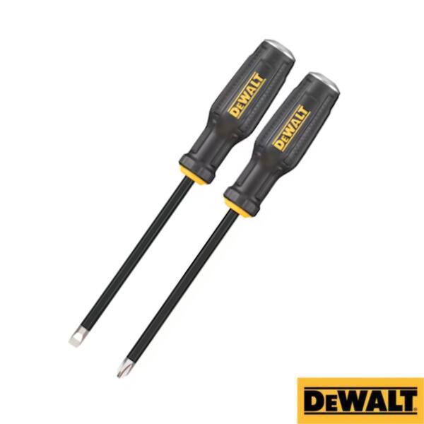 Conjunto Jogo 2 Chaves de Fenda Demolição FULL FIT Dewalt DWHT65100-0 10x Mais Resistentes Corrosão