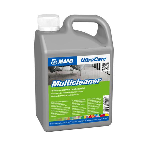 Limpeza Azulejo Pedra Betão Cerâmico Pavimentos Paredes Ultracare Multicleaner Superfícies Sensíveis