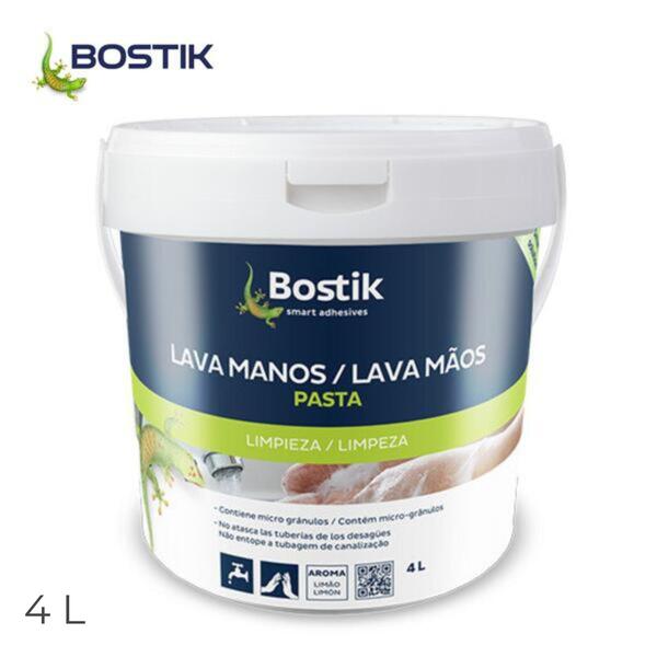 Pasta Lava Mãos Bostik Remove Sujidade Não Agressivo Efeito Amaciador Alto Poder de Limpeza