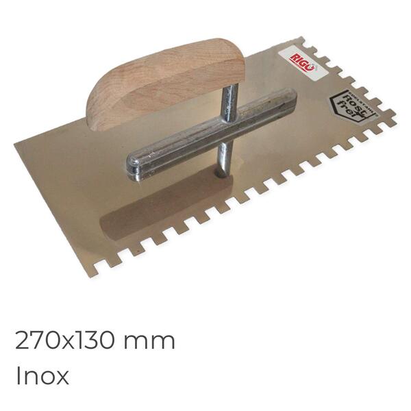 Talocha Inox 270x130mm - 8x8mm 40320