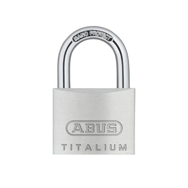 Cadeado Titalium 30mm ABUS 54TI/30 B Resistente Portão Segurança Corrente
