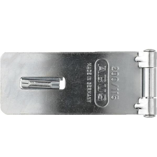 Porta cadeados de 115mm ABUS 200/115 B Resistente Portão Segurança