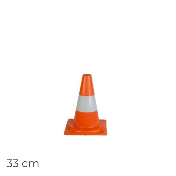 Cone de Proteção/Sinalização em Polietileno 33CM Obra