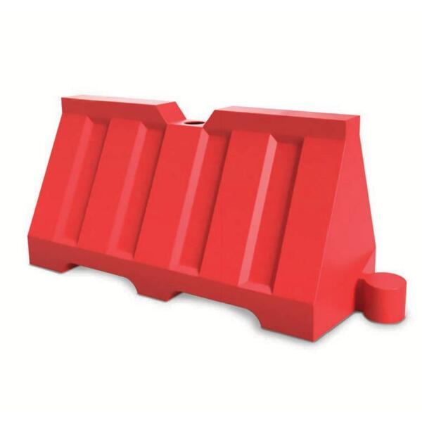 Separador de Via Vermelho 1M Polietileno Muito Resistente - Vermelho