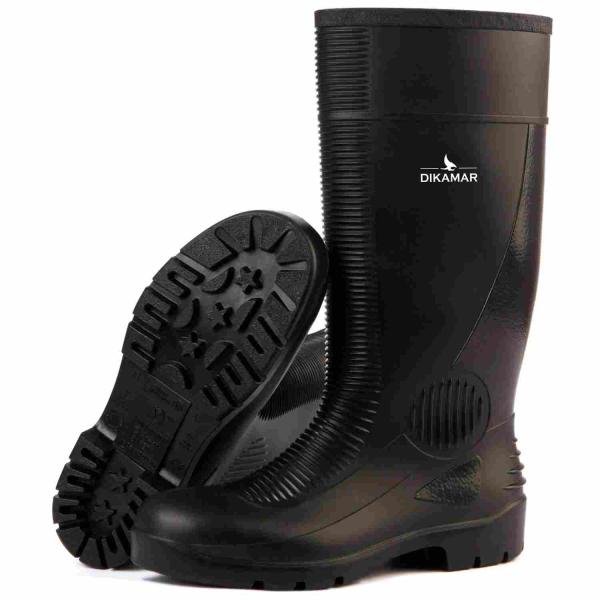 bota pvc com biqueira e palmilha de aço bracol