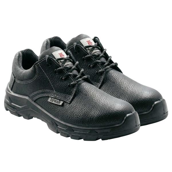 Sapatos de Segurança For Walk Gaborone Preto 0122001 Classe S3 Aço PU SRC - EN ISO 20345-2022 - FOR WALK - 5607880056001