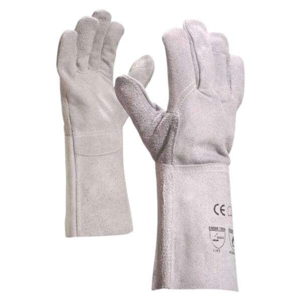 Luvas Soldador Crute 35CR 5CR F524 Cinzento LUV35CR5CR (1Par) Proteção Mecânica EN388 - 9902700500600