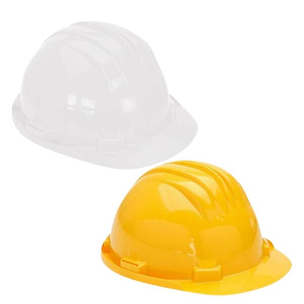 Capacete Segurança em Polietileno 5-RS Obras Indústria Pedreiro Trolha Engenheiro