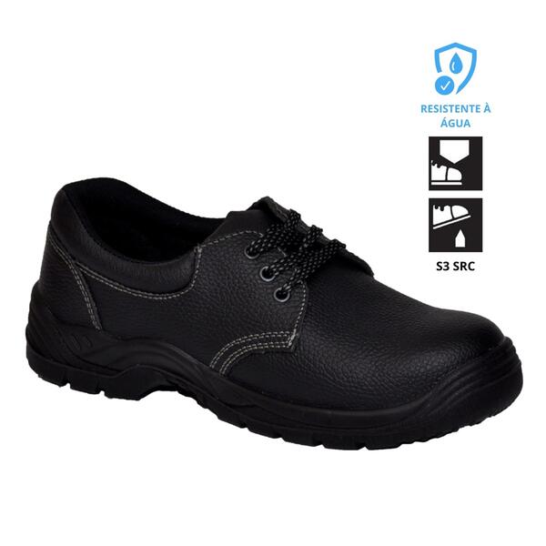 Calçado de Segurança Calypso S3 SRC Biqueira e Palmilha de Aço Resistente à Água - 9902700706460