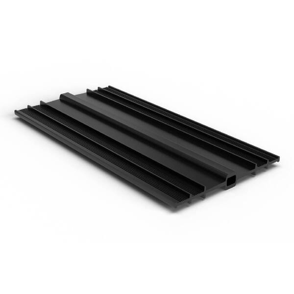 Lâmina PVC Interna para Juntas de Dilatação Sika Waterbar D - 19/24/32 - D-32 - Preto - 25 m