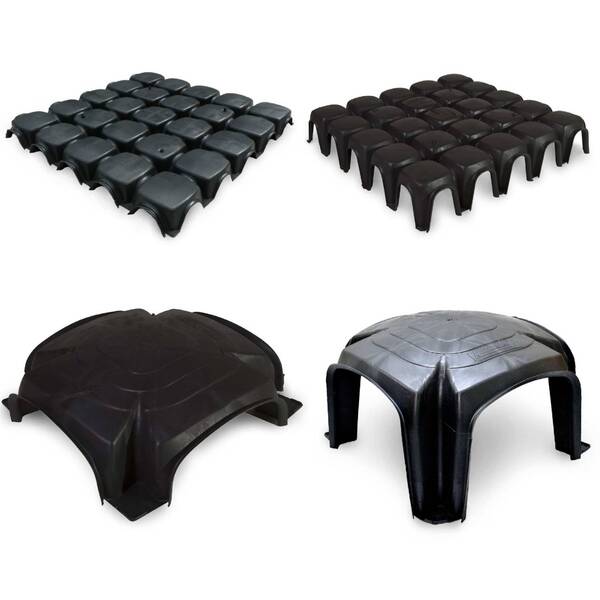 Cofragem Perdida Guttadrytek Mini Polipropileno Reciclado Anti Humidade Anti Gás Radão