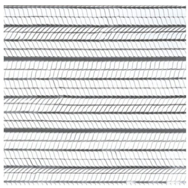 Painel Nervurado Galvanizado 2,5X0,6M para Cofragem, Reboco, Juntas Betonagem