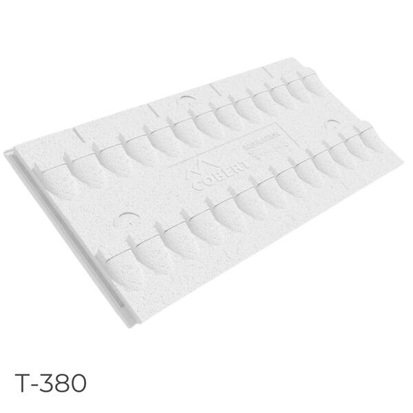 Isolamento EPS Clima Pro T-380 1,22x0,78m Sistema Tectum Pro Cobertura Inclinada Lusa Marselha