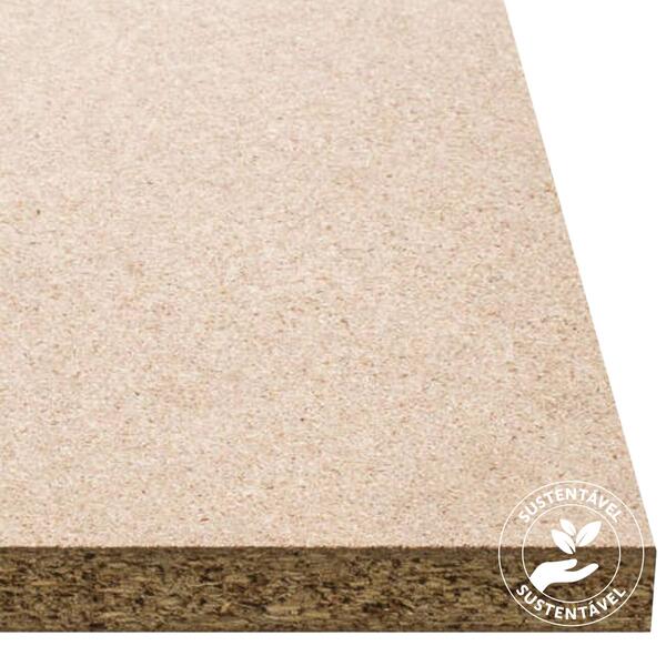 Madeira Aglomerado STANDARD CRU Painel Construção 2440X1220MM Carpintaria Cozinha Roupeiro Garagem - 1 Placa 19MM - 2,44M x 1,22M - 2,9768M2 - 38,14KG - Limitado stock