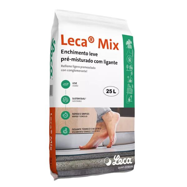Leca Mix Enchimento Betonilha Leve Pavimentos Interiores e Exteriores