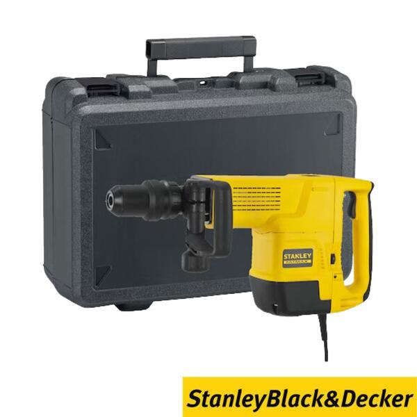 Martelo Demolidor 1600W 5-15J SDS-Max Stanley SFMEH230K-QS + Mala