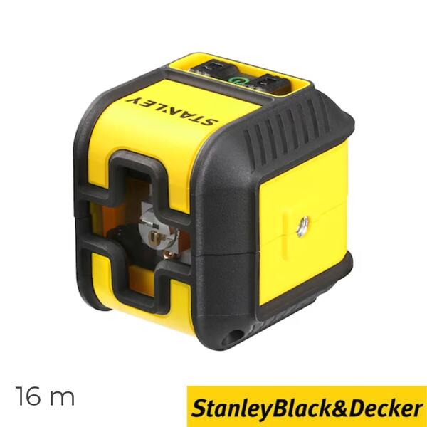 Nível Laser em Cruz Verde Alcance 16M CUBIX Crosshair Stanley STHT77499-1