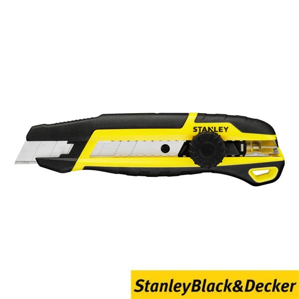 X-Acto Segmentação Lateral 18MM Roda Bloqueio Stanley STHT10500-0 - Stanley Black & Decker - 9904800200374