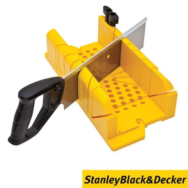 Caixa de Esquadria em Plástico com Sistema de Bloqueio e Serrote 355MM Stanley 1-20-600