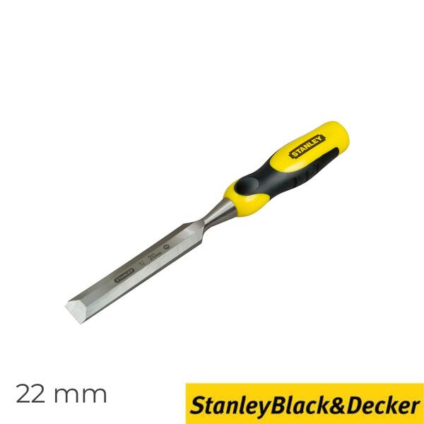 Formão Fio Biselado 22MM Stanley 0-16-879 Alta Resistência Acabamentos