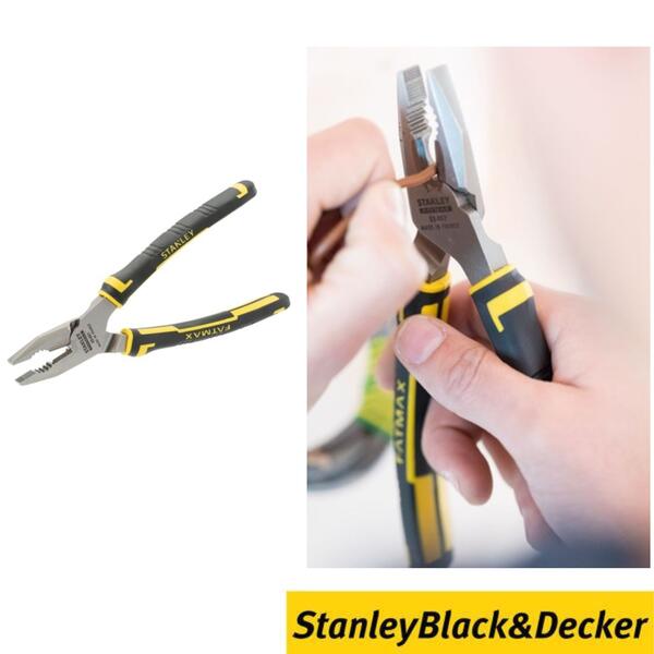 Alicate Universal 185MM FATMAX Stanley 0-89-867 Aço Resistência - Stanley Black & Decker - 3253560898670