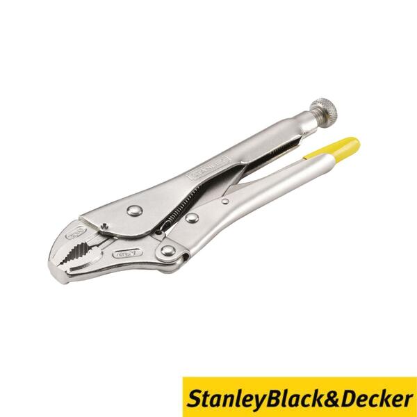 Alicate de Aperto Mandíbula Travável Maxsteel Boca Curva 225MM Stanley 0-84-809
