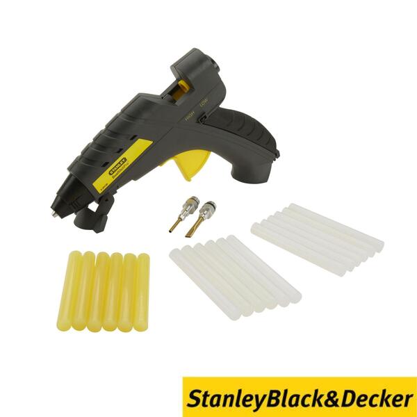 Kit Pistola de Colar Termofusível GR100 55W Stanley 6-GR100 Sistema Aquecimento Duplo