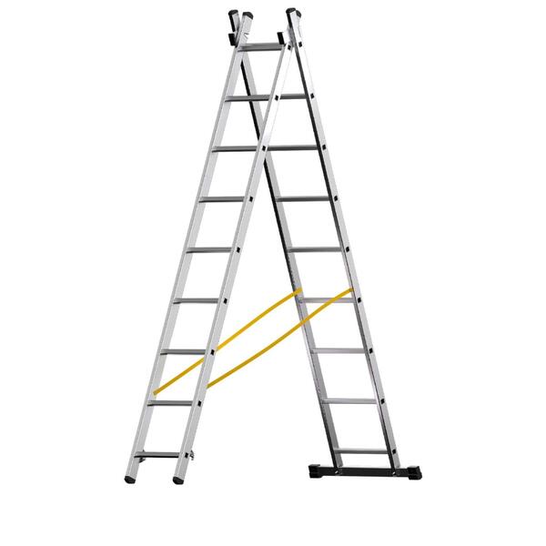 Escadote Alumínio TREK X2 - Altura Homem 3,16/3,97M Resistente