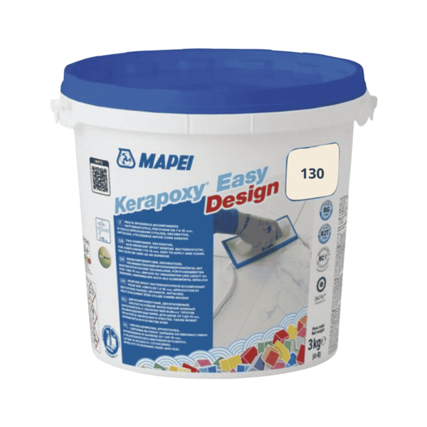 Cimento Cola e Betume R2T RG Epóxi Juntas 1-15mm Mapei Kerapoxy Easy Design Fácil Limpeza - Mapei - 8022452133053