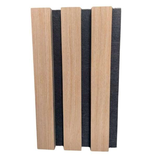 Painel Acústico TecAcustik 270x60x1,8CM Paredes Tetos c/Feltro Absorção Ruído Aéreo Fácil Aplicação