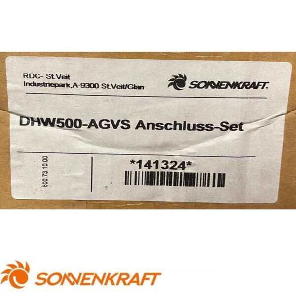 Kit Conexão do Vaso AG ao Depósito DHW500 Sonnenkraft 141324