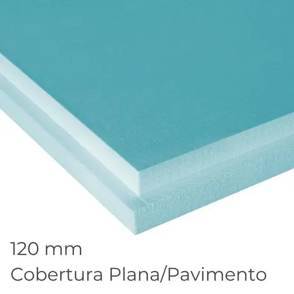 XPS Poliestireno Extrudido Isolamento Térmico FINNFOAM FL 300 120MM - 120 mm - 1,25 m x 0,6 m