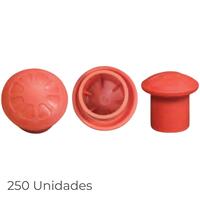 Cogumelos Proteção/Sinalização Varão Ferro Obra 6/20MM - 250 Unidades