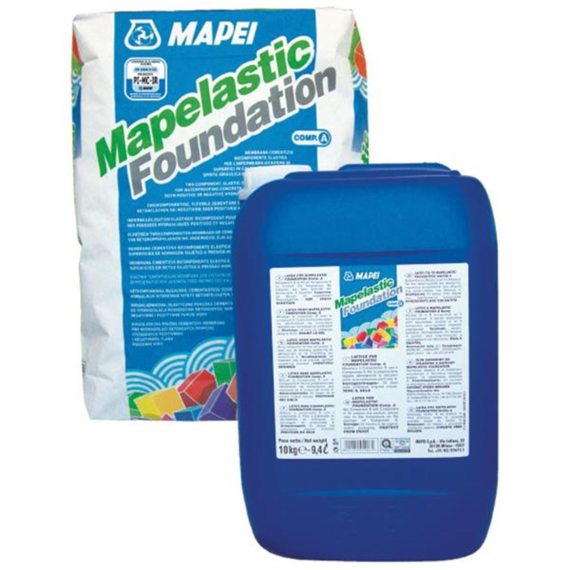Mapelastic Foundation Argamassa Impermeabilização Betão Bicomponente ...