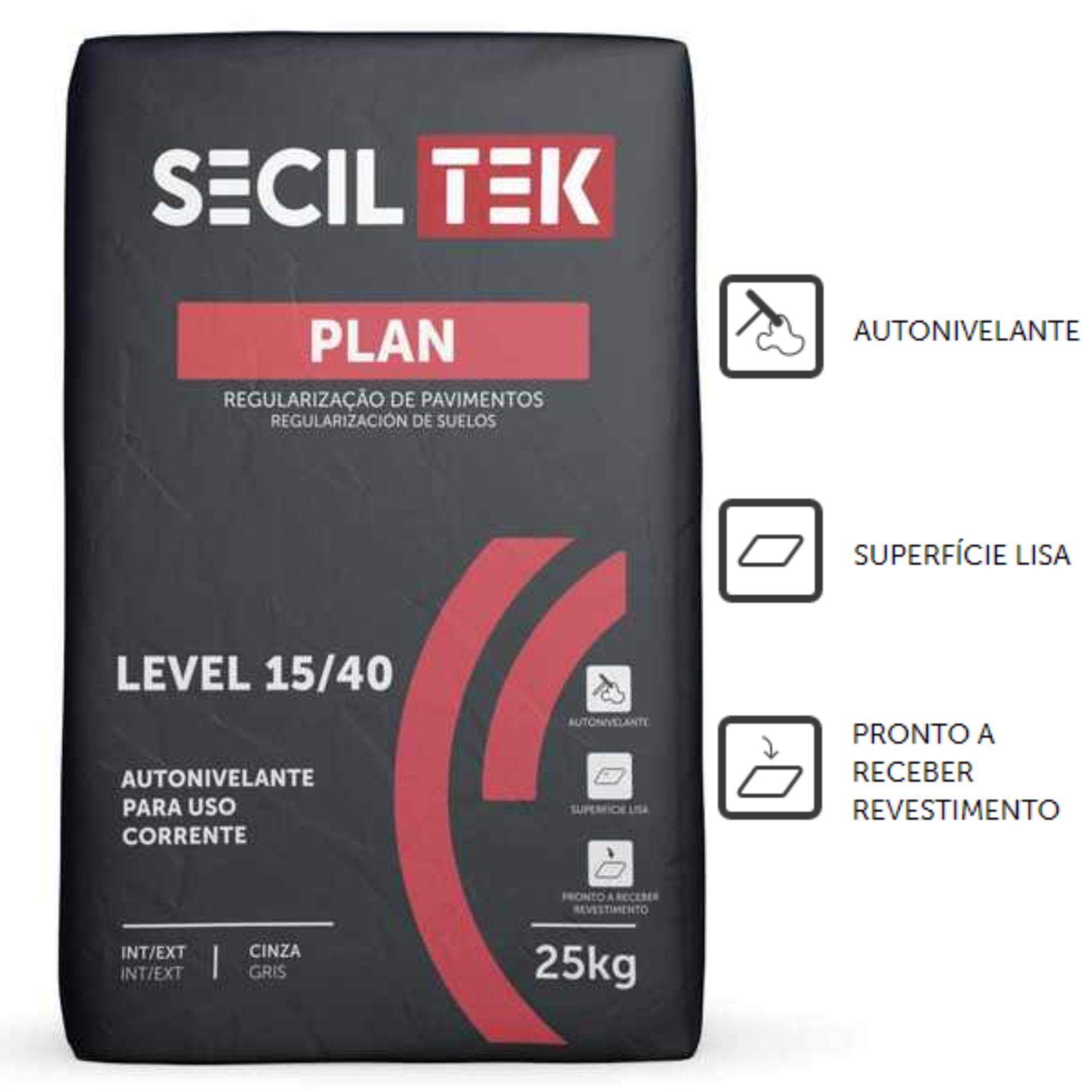 Argamassa Autonivelante Secil Tek Plan Level Obras By Sotecnisol