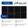 Módulo Fotovoltaico 545W - JASolar MBB Half-Cell Module - JAM72S30 - 545W - Monocristalino - 2278x1134x30MM - 144 Células - Limitado stock