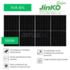 Módulo Fotovoltaico 550W - Tiger Pro 72HC - JKM550M-72HL4-V Poupança Energética Fundo Ambiental - 550W - Monocristalino - 2278×1134×35MM - 144 Células - Limitado stock