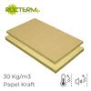 Lã de Rocha Isolamento Térmico Acústico Painel Revestido a Papel Kraft Rocterm PK 30 (30 KG/M3) - Rocterm - 990010010083