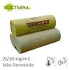 Lã de Rocha Isolamento Térmico Acústico Manta Não Revestida Rocterm MN 230 (25/30 kg/m3) - 100 mm - 4,5 m x 1,2 m