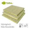 Lã de Rocha Isolamento Térmico Acústico Painel Não Revestido Rocterm Coberlan N 50 (150 kg/m3) - 80 mm - 1,2 m x 1 m