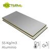 Lã de Rocha Isolamento Térmico Acústico Painel Revestido a Alumínio Rocterm PA 55 (55 KG/M3) - 40 mm - 1,35 m x 0,6 m