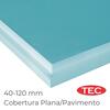 XPS Isolamento Térmico RoofTEC SL / FloorTEC 300 Cobertura Plana/Pavimento Poliestireno Extrudido - 40 mm - 1,25 m x 0,6 m