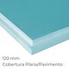 XPS Poliestireno Extrudido Isolamento Térmico FINNFOAM FL-URA 120MM - 120 mm - 1,25 m x 0,6 m